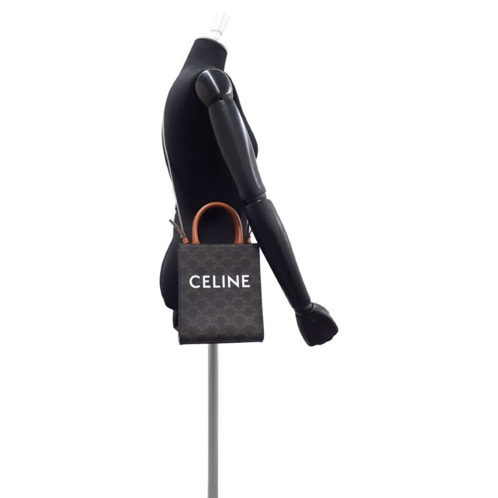 Celine Triomphe Canvas Vertical Cabas Bag - Picture 9 of 9